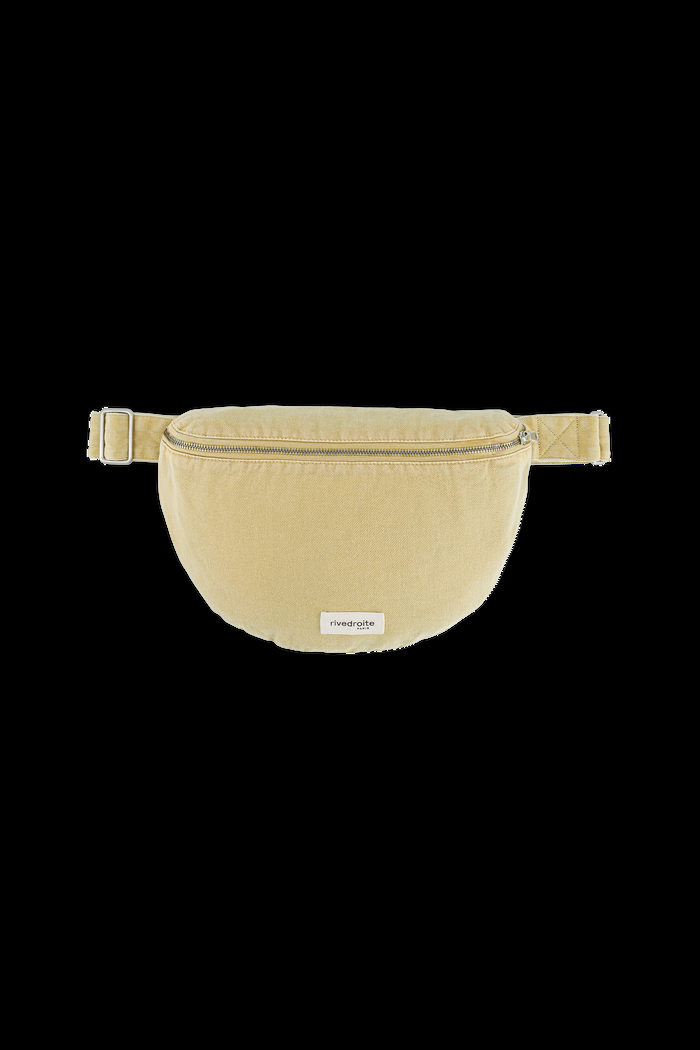 Rive Droite Custine XL Le Sac Banane Sergé De Coton Santa Monica Beige