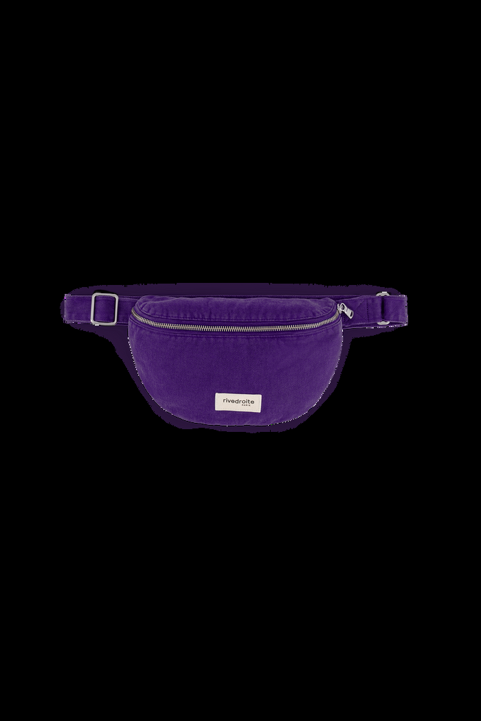 Rive Droite Custine XS Le Petit Sac Banane Sergé De Coton Malibu Purple