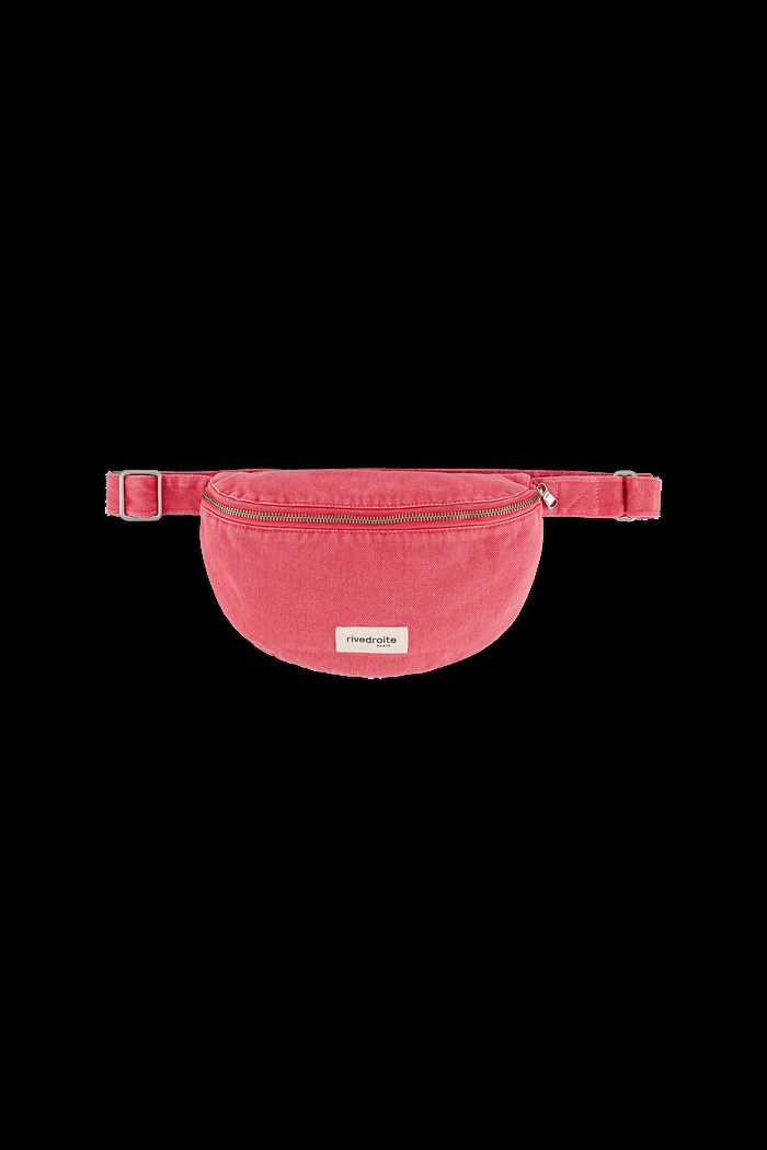 Rive Droite Custine XS Le Petit Sac Banane Sergé De Coton Melrose Pink