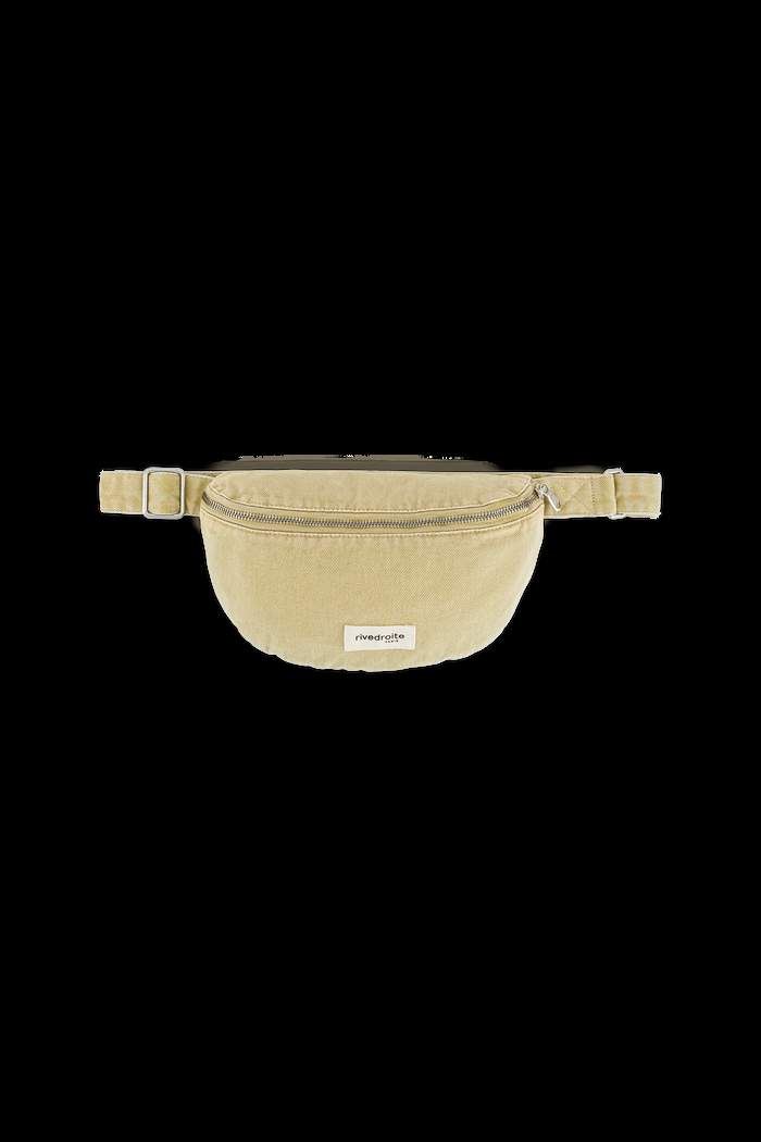 Rive Droite Custine XS Le Petit Sac Banane Sergé De Coton Santa Monica Beige