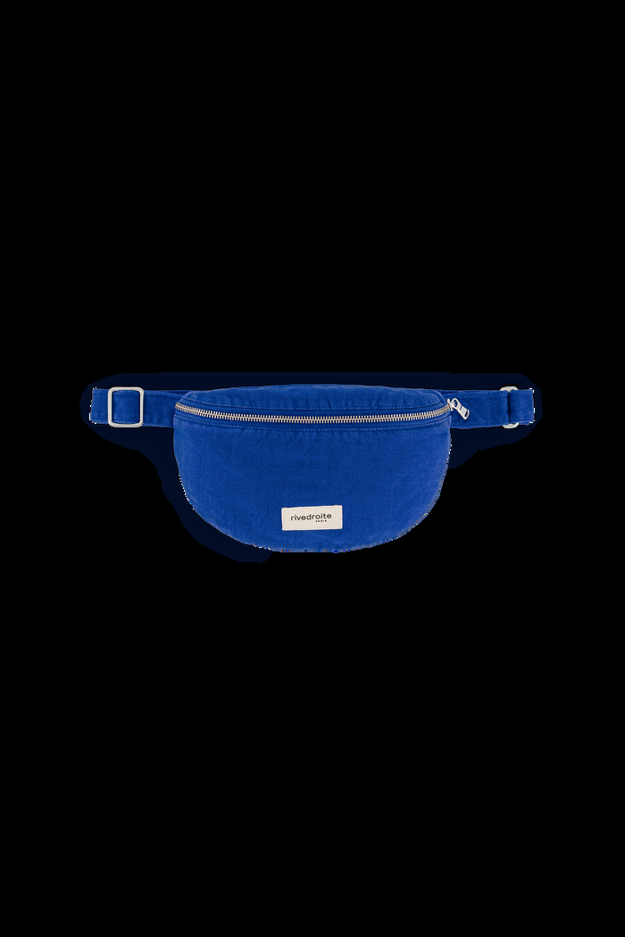 Rive Droite Custine XS Le Petit Sac Banane Sergé De Coton Venice Blue