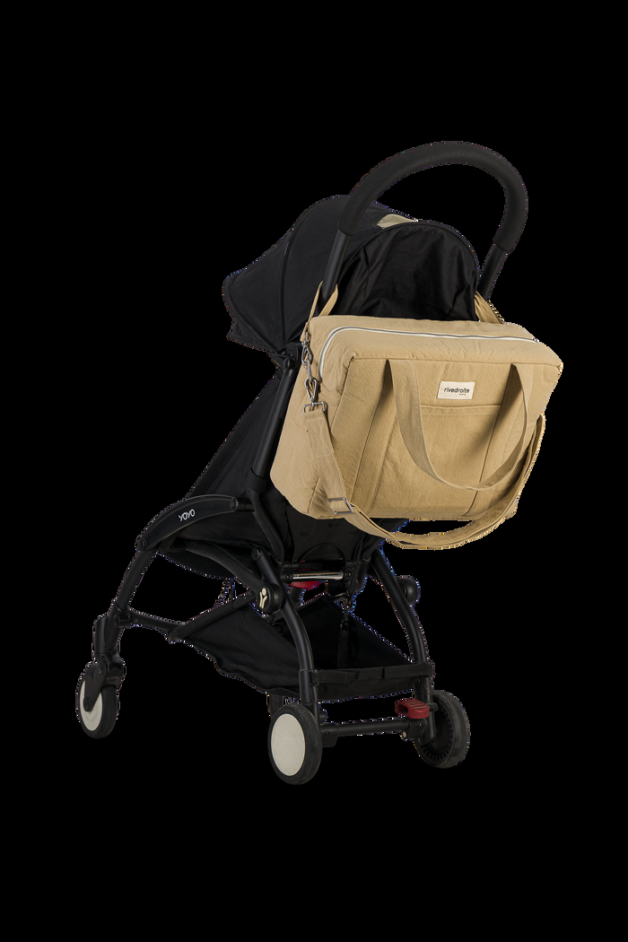 Rive Droite Darcy L'anti Sac à Langer Coton Recyclé Beige