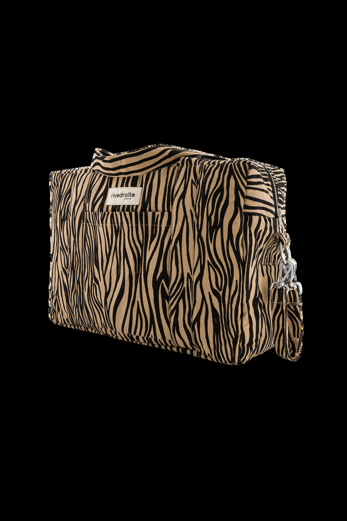 Rive Droite Darcy L'anti Sac à Langer Coton Recyclé Zèbre