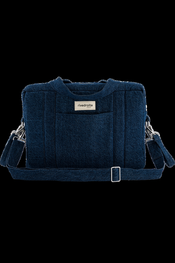 Rive Droite Darcy L'anti Sac à Langer Denim Brut Upcyclé
