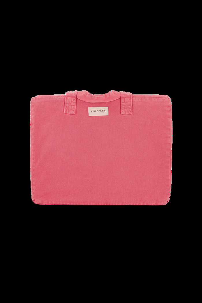 Rive Droite Elzévir Le Grand Sac Weekend Sergé De Coton Melrose Pink