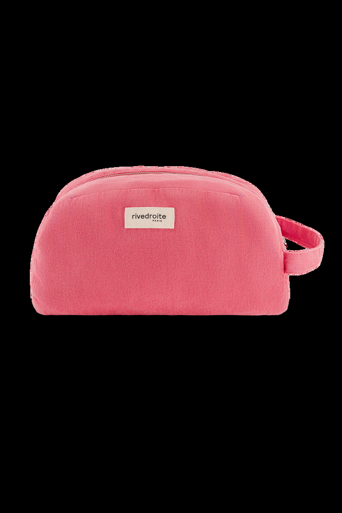 Rive Droite Hermel La Trousse De Toilette Sergé De Coton Melrose Pink