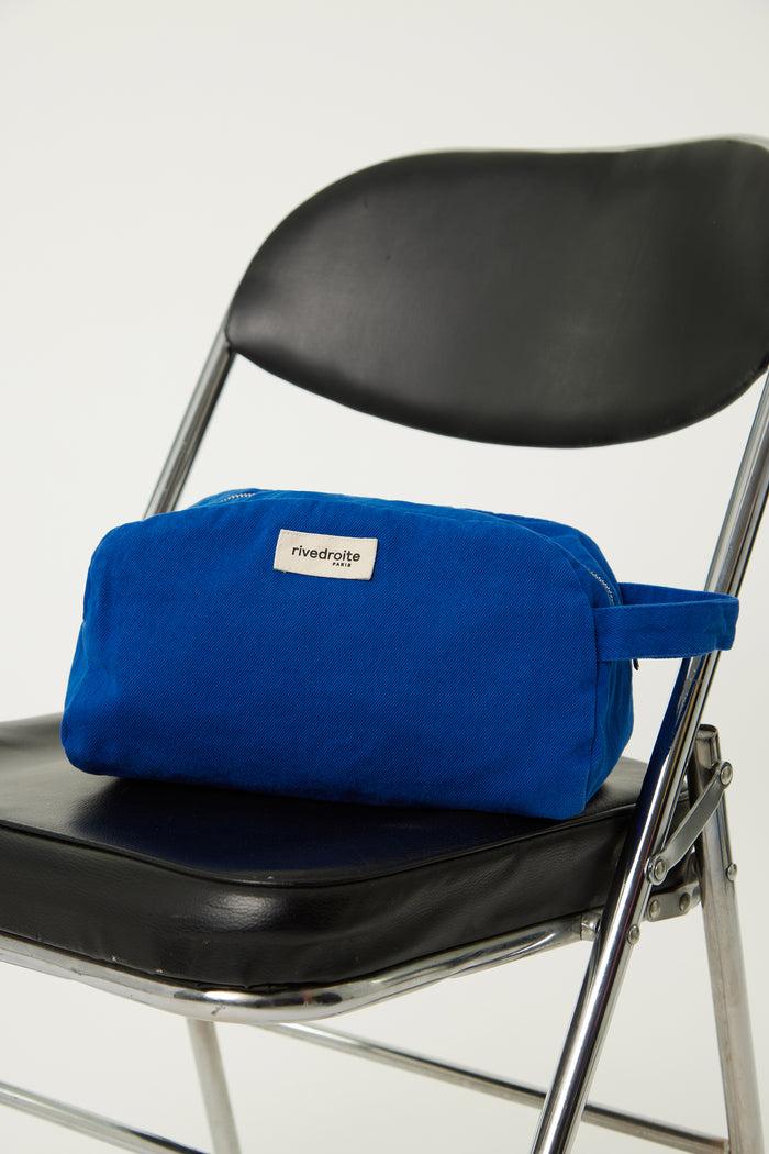 rive droite Hermel la trousse de toilette Sergé de coton Venice Blue