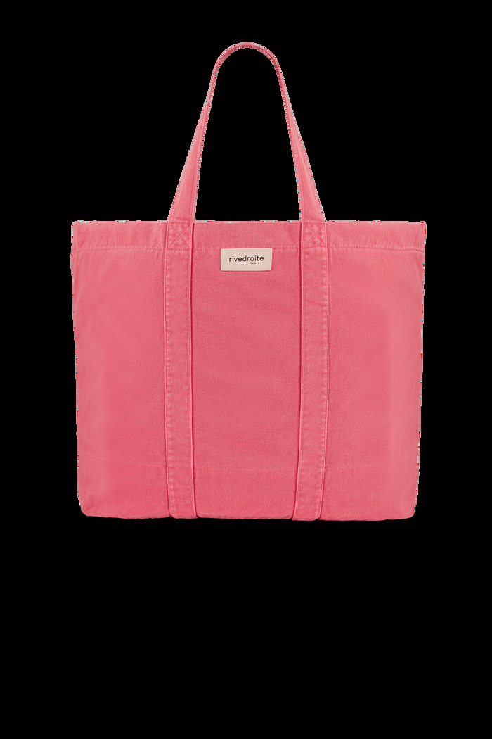 Rive Droite Marcel Le Cabas XL Sergé De Coton Melrose Pink