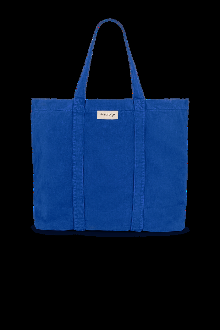 Rive Droite Marcel Le Cabas XL Sergé De Coton Venice Blue