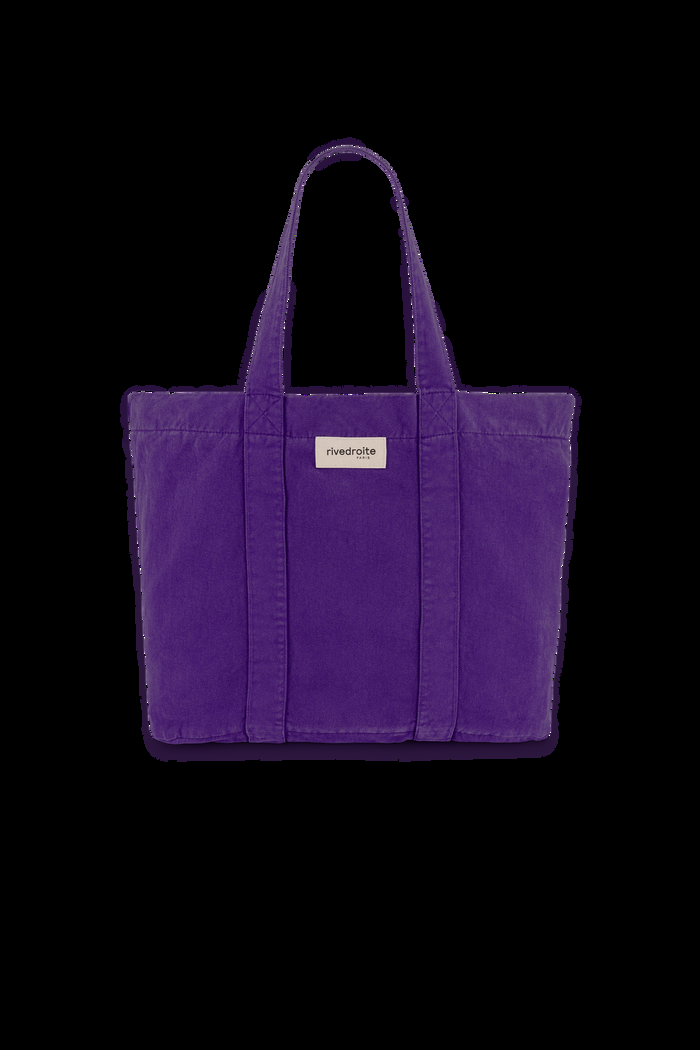 Rive Droite Marcel Le Cabas XS Sergé De Coton Malibu Purple
