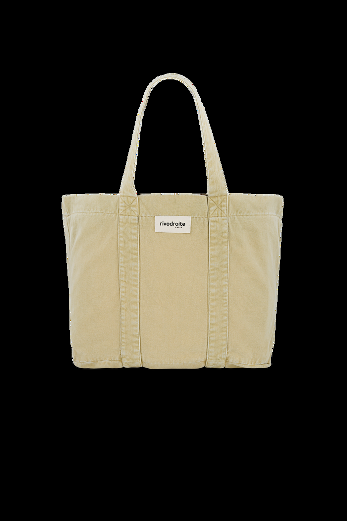 Rive Droite Marcel Le Cabas XS Sergé De Coton Santa Monica Beige