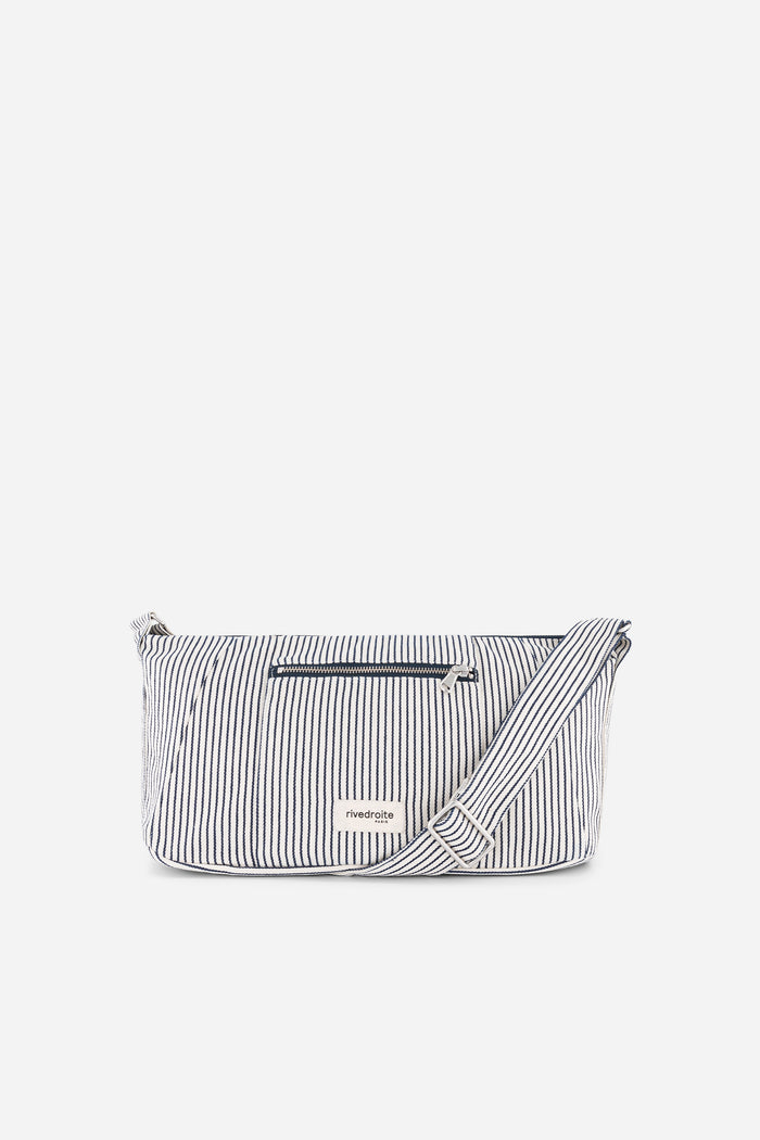 Rive Droite Mini Charlot Le Sac Crossbody Coton Recyclé Écume