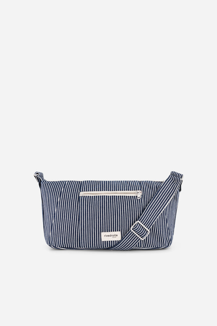 Rive Droite Mini Charlot Le Sac Crossbody Coton Recyclé Océan