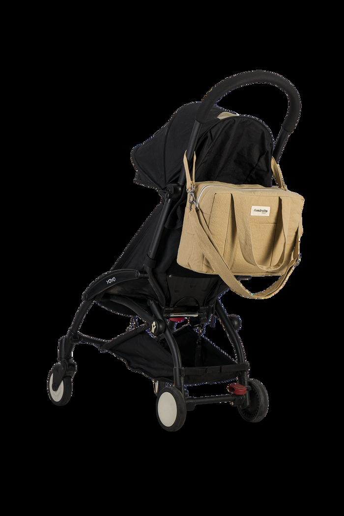 Rive Droite Mini Darcy L'anti-sac à Langer Coton Recyclé Beige