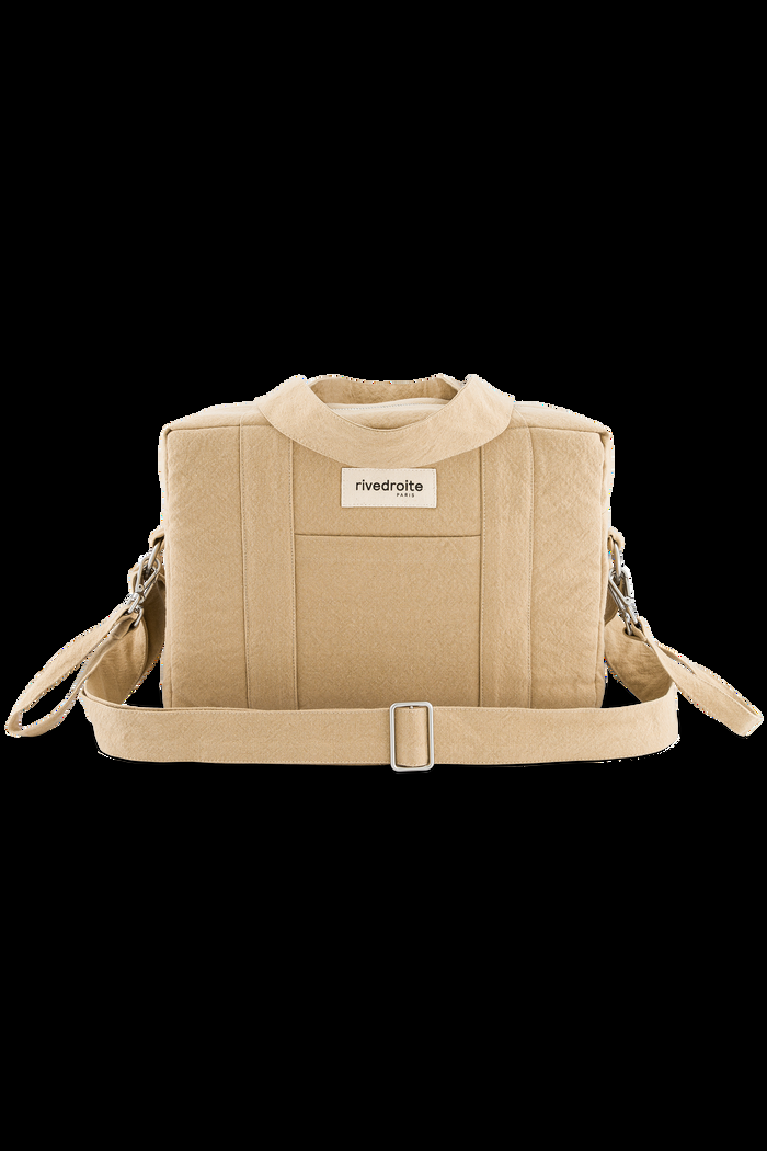 Rive Droite Mini Darcy L'anti-sac à Langer Coton Recyclé Beige
