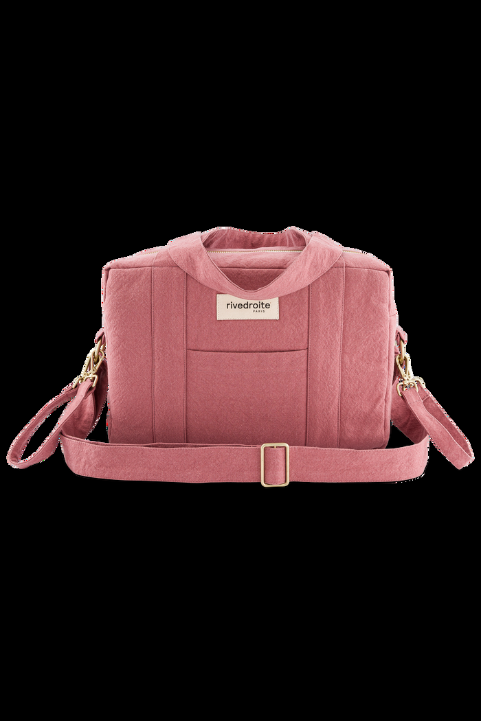 Rive Droite Mini Darcy L'anti-sac à Langer Coton Recyclé Bois De Rose