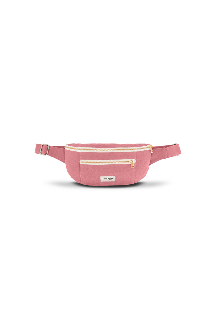 Rive Droite Orsel Le Sac Banane Coton Recyclé Bois De Rose