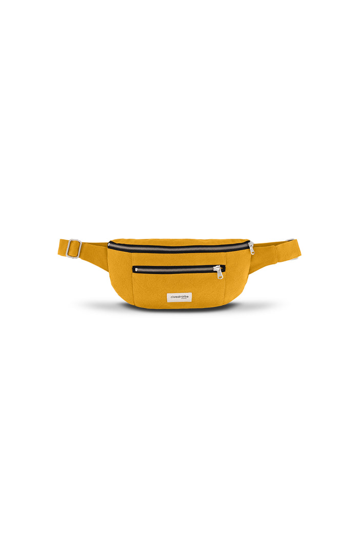 Rive Droite Orsel Le Sac Banane Coton Recyclé Moutarde