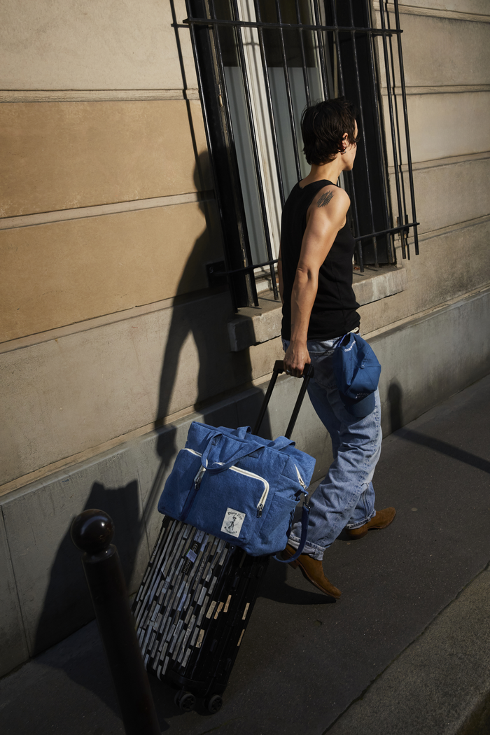 Rive Droite Klaus Le Weekender Denim Upcyclé