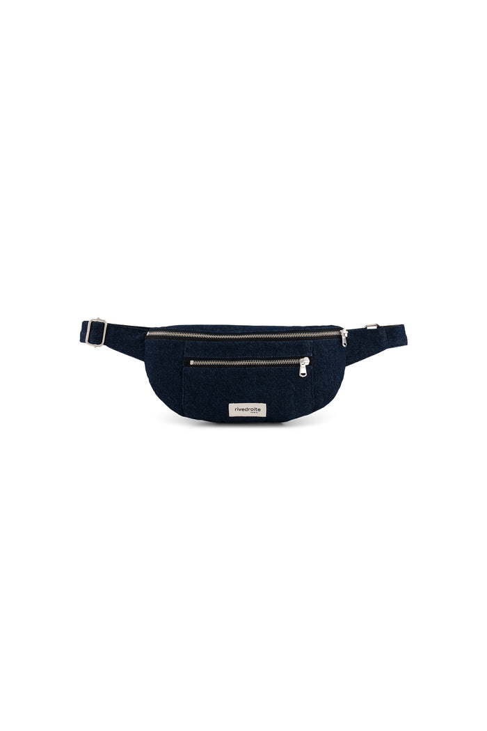 Rive Droite Orsel Le Sac Banane Denim Brut Upcyclé