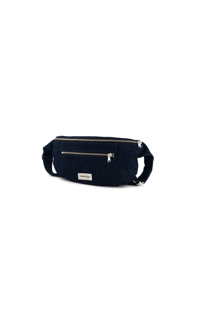 Rive Droite Orsel Le Sac Banane Denim Brut Upcyclé