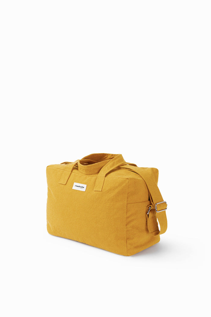 Rive Droite Sauval Le City Bag Coton Recyclé Moutarde