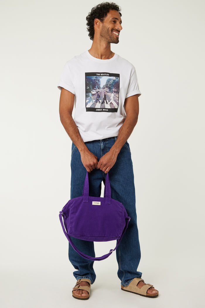 Rive Droite Sauval Le City Bag Sergé De Coton Malibu Purple