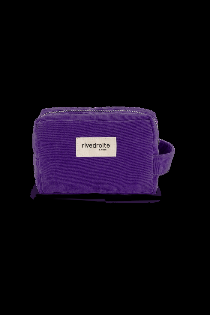 Rive Droite Tournelles La Petite Trousse Sergé De Coton Malibu Purple