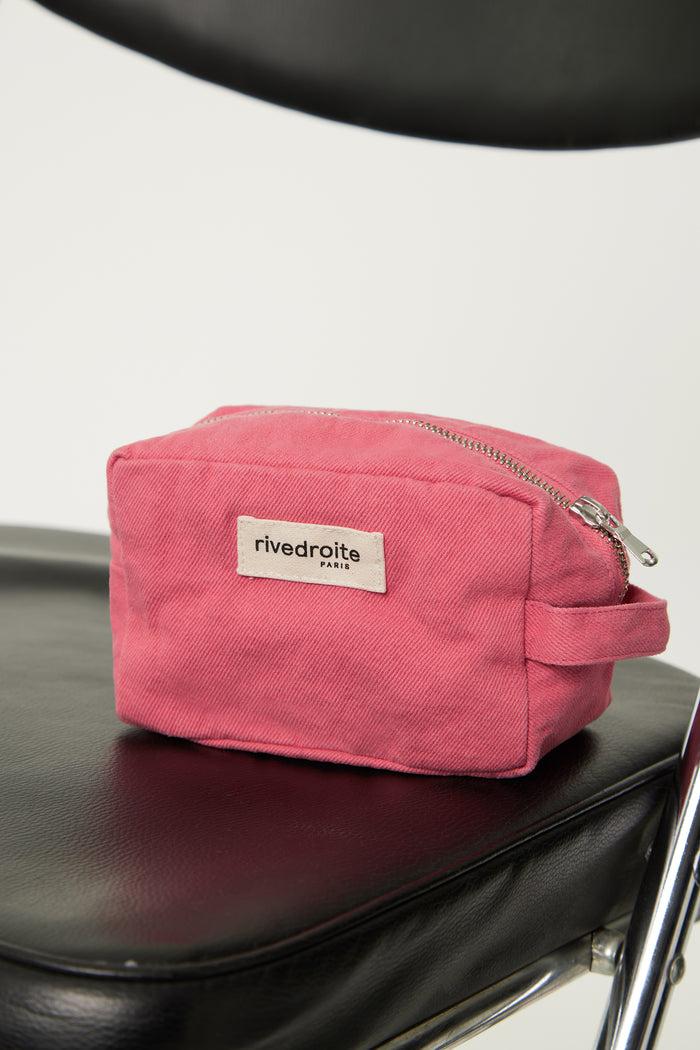 rive droite Tournelles la petite trousse Sergé de coton Melrose Pink