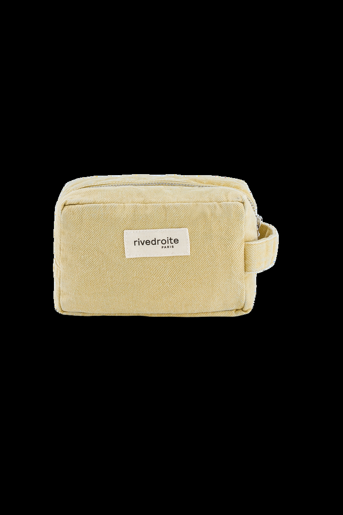 Rive Droite Tournelles La Petite Trousse Sergé De Coton Santa Monica Beige