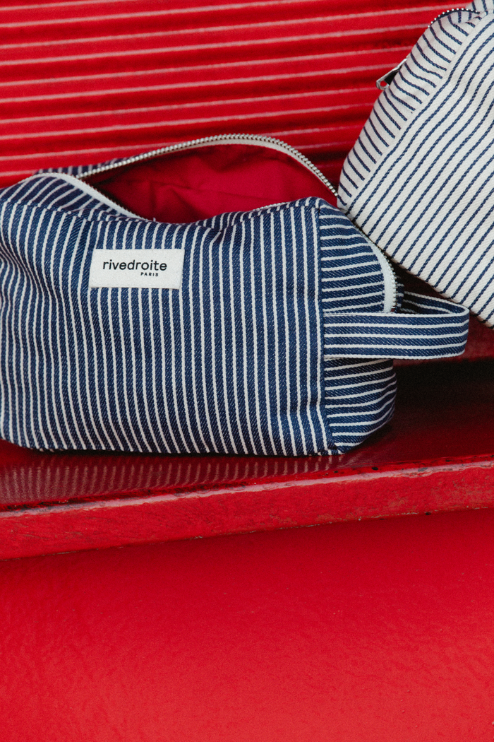 Rive Droite Tournelles La Trousse XL Coton Recyclé Ocean