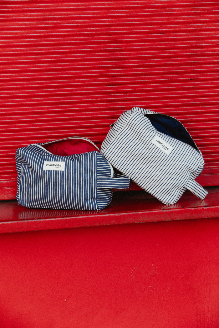 Rive Droite Tournelles La Trousse XL Coton Recyclé Ocean