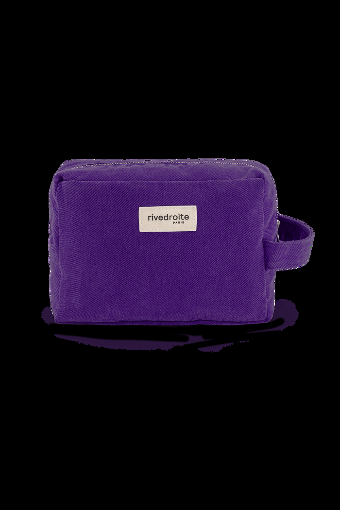 Rive Droite Tournelles La Trousse XL Sergé De Coton Malibu Purple