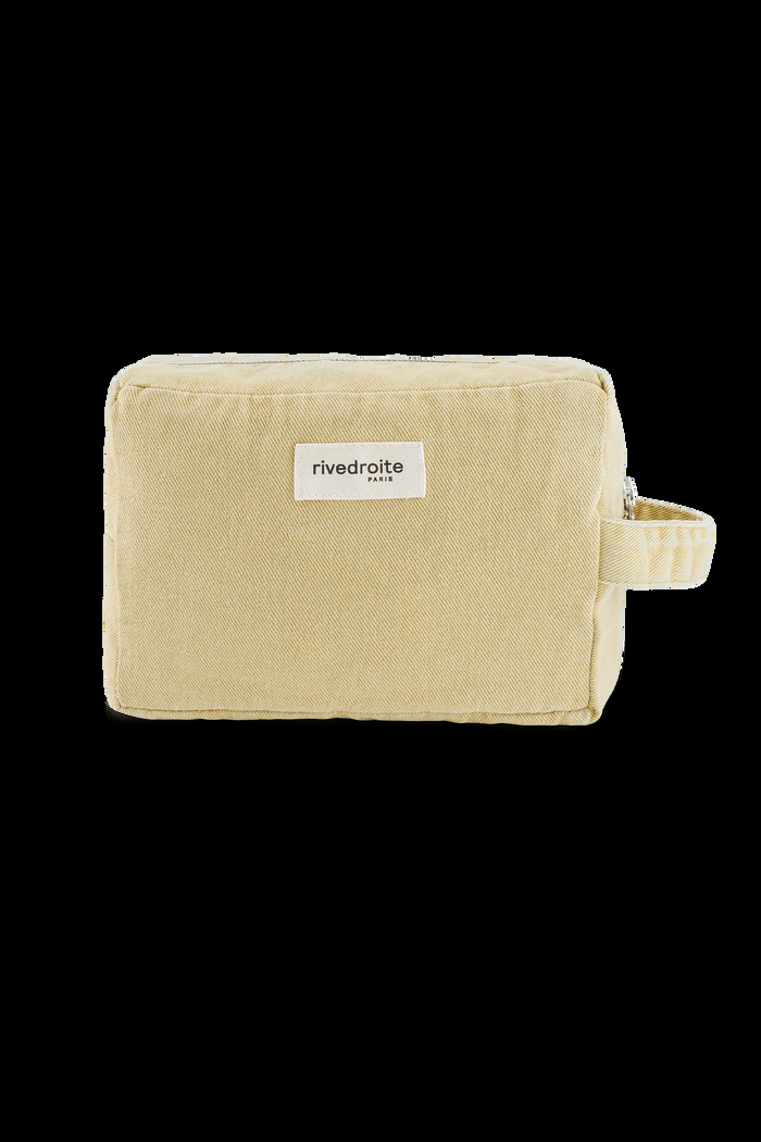Rive Droite Tournelles La Trousse XL Sergé De Coton Santa Monica Beige