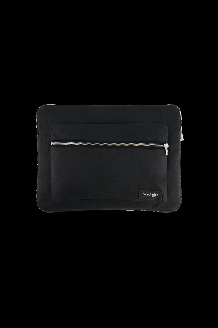 Rive Droite Vivienne La Housse D'ordinateur 13'' Coton Recyclé Noir