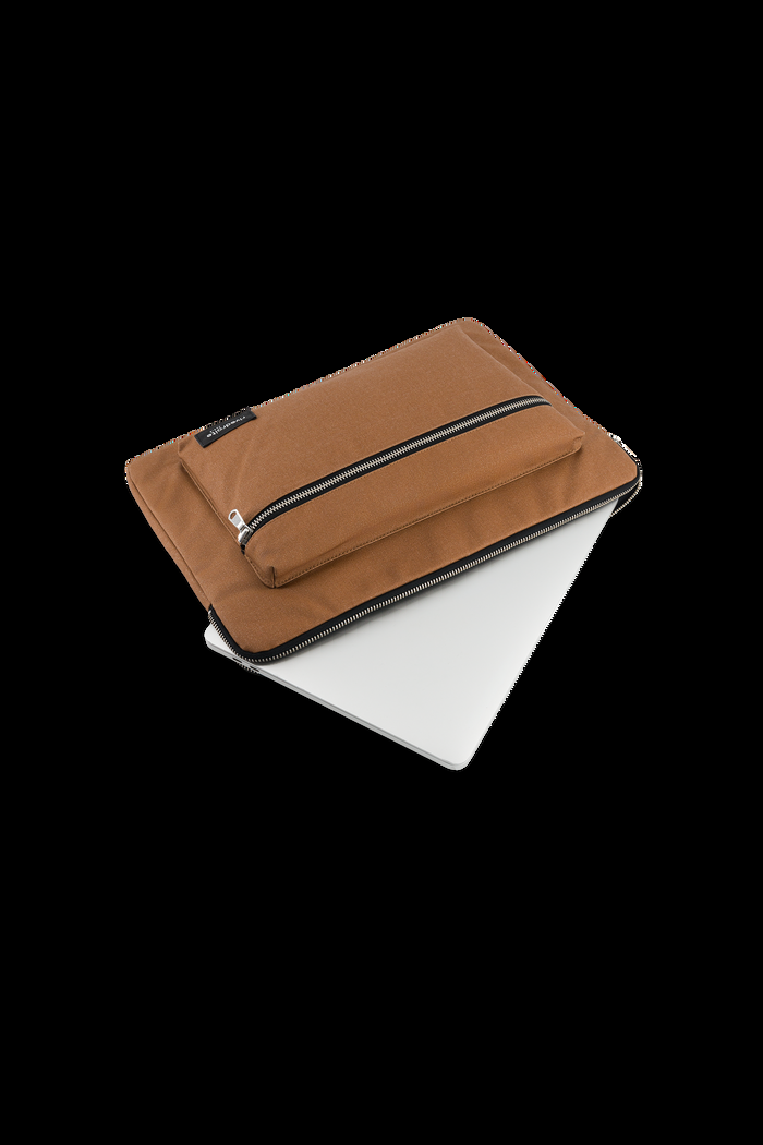 Rive Droite Vivienne La Housse D'ordinateur 15'' Coton Recyclé Camel