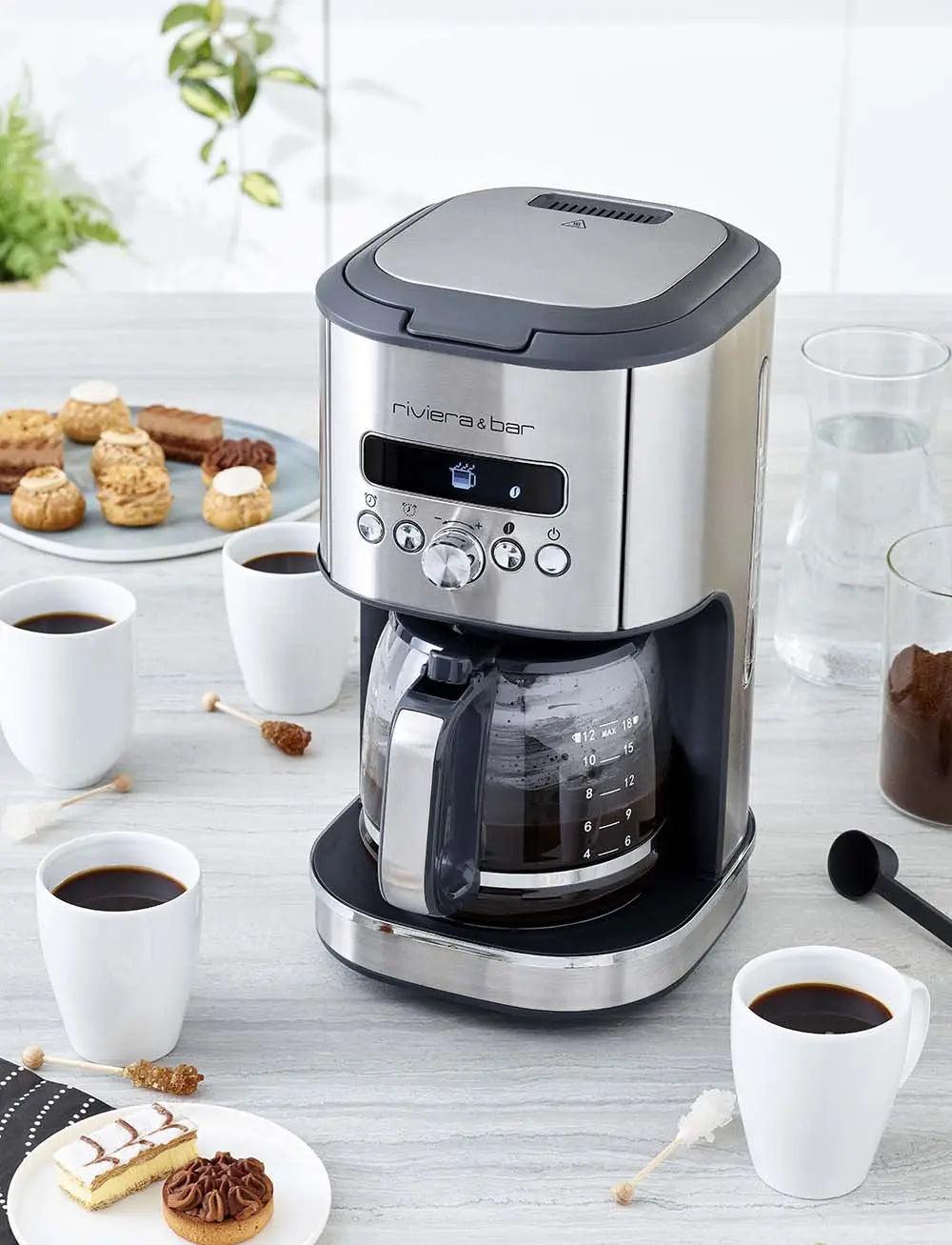 Riviera & Bar Cafetière Filtre Programmable Inox BCF 570