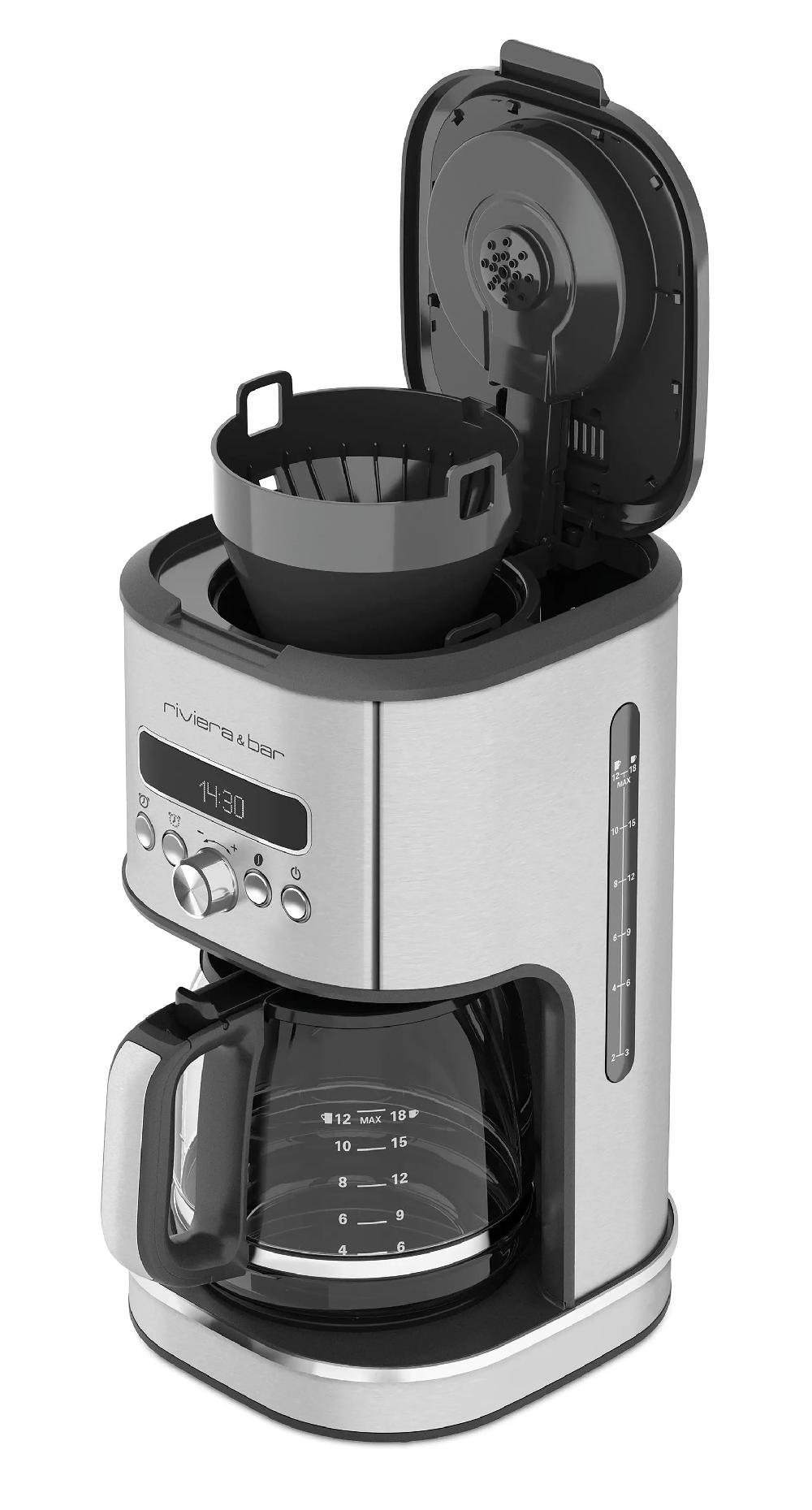 Riviera & Bar Cafetière Filtre Programmable Inox BCF 570