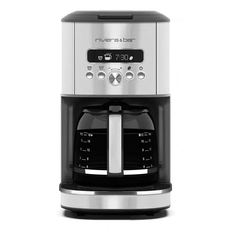 riviera & bar Cafetière Filtre Programmable Inox BCF 570