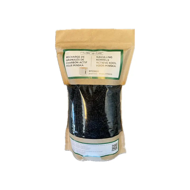 riviera & bar Recharge de granulés de charbon actif pour Minska