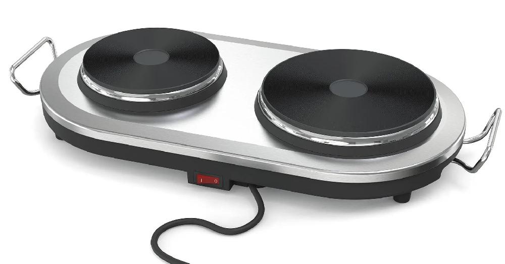 Riviera & Bar Réchaud Inox 2 Plaques