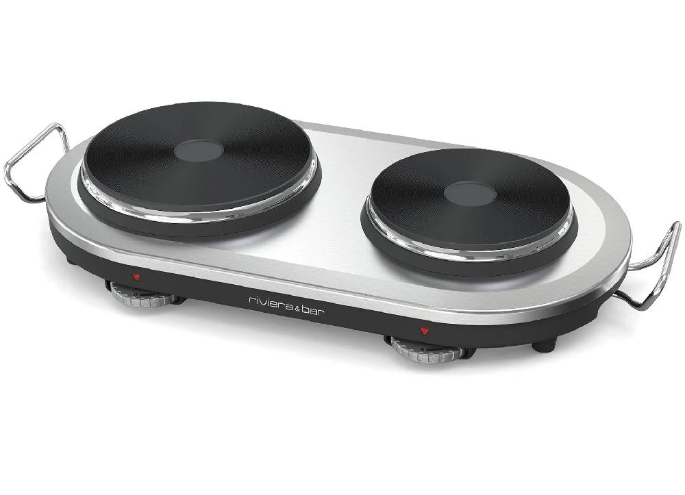 riviera & bar Réchaud inox 2 plaques