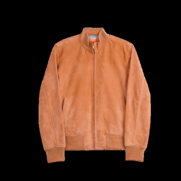 rivieras Blouson Cuir Zippé Beige Blouson Cuir Zippé Beige