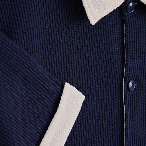 Rivieras Chemise Doublée Éponge Marine Chemise Doublée Éponge Marine