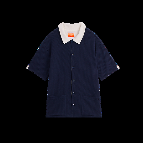 rivieras Chemise Doublée Éponge Marine Chemise Doublée Éponge Marine