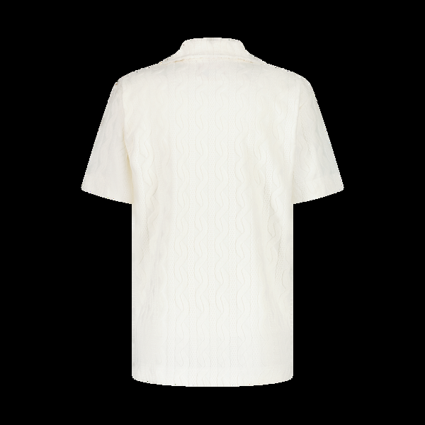 Rivieras Chemise En Éponge Fantaisie Ecru Chemise En Éponge Fantaisie Ecru