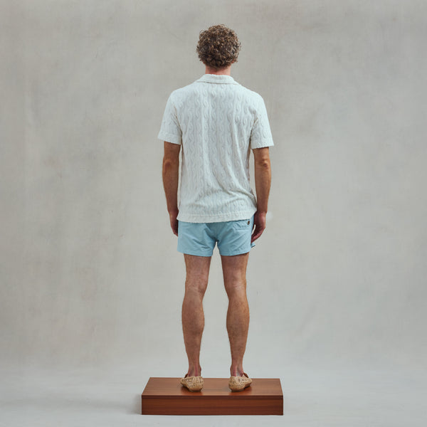 Rivieras Chemise En Éponge Fantaisie Ecru Chemise En Éponge Fantaisie Ecru