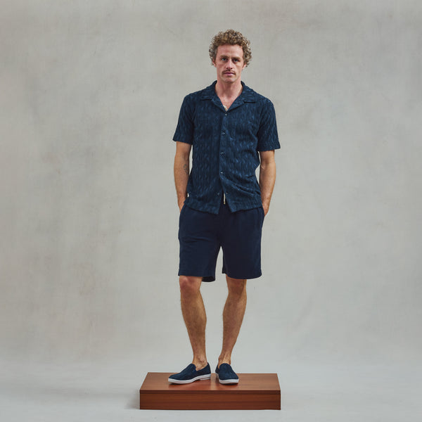 Rivieras Chemise En Éponge Fantaisie Marine Chemise En Éponge Fantaisie Marine