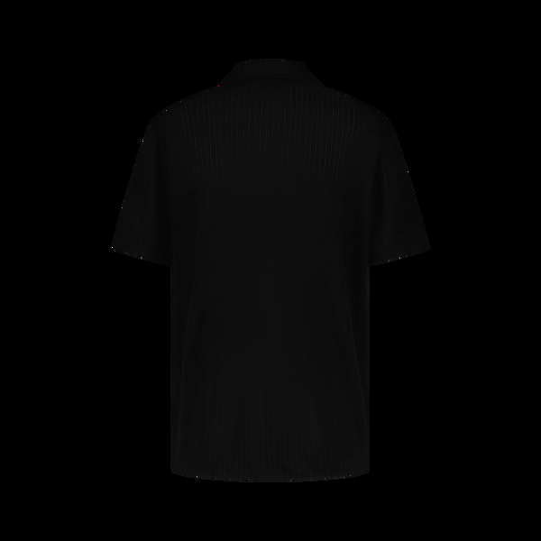 Rivieras Chemise En Jersey Fantaisie Noire Chemise En Jersey Fantaisie Noire