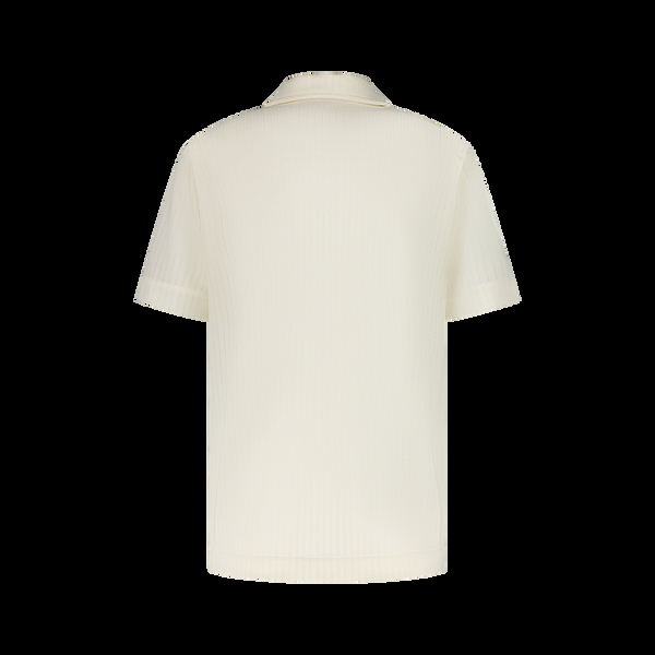 Rivieras Chemise En Maille Fantaisie Ecru Chemise En Maille Fantaisie Ecru